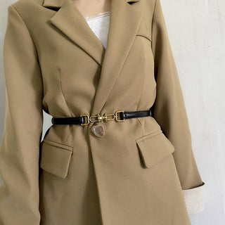 Waist Hugging Vintage Thin Belt