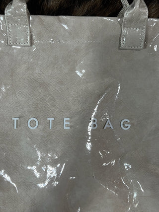 Solid Color PVC Tote Bag