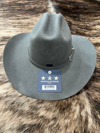 100% Wool Felt Western Cowboy Hat - Style Cattleman