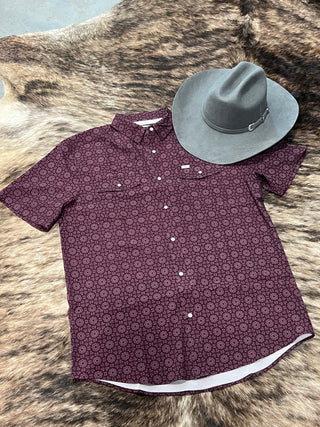 The Fletcher Short Sleeve Pearl Snap Shirt