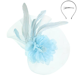 Peonies Styled Fastened Fascinator