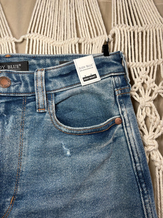 Judy Blue Vintage Wash Wide Leg Denim