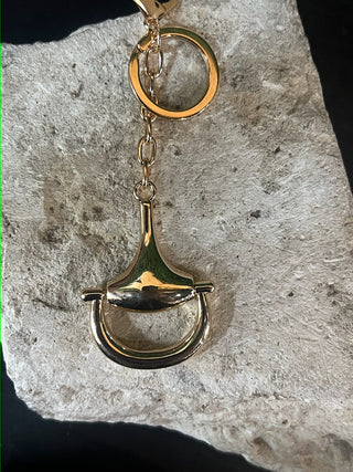 Horse Bit Keychain Bag Charm