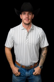 The Jack Pearl Snap Polo in Cream