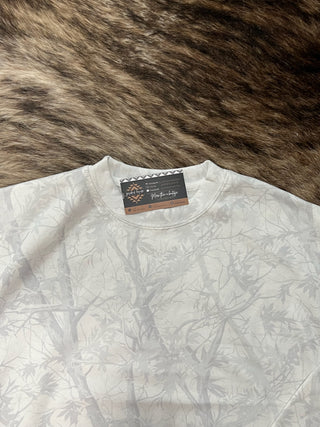 White Camo Crew Neck Sweatshirt