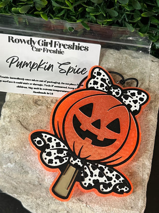 Pumpkin Sucker Car Freshie