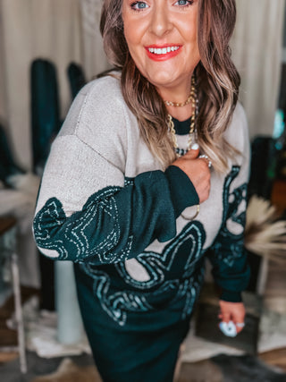 Punchy Sweater Dress