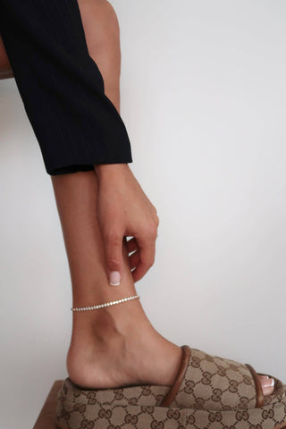 Rhinestone Anklet - Chansuttpearls