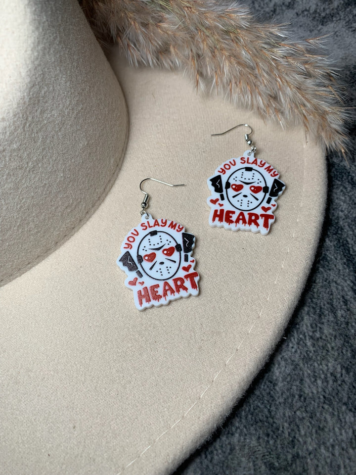 Scary Halloween earrings