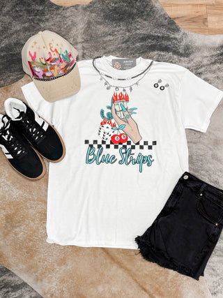 Western collage graphic tee