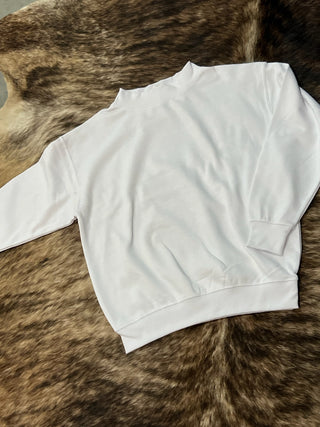 Solid Colored Mock Neck Pullovers