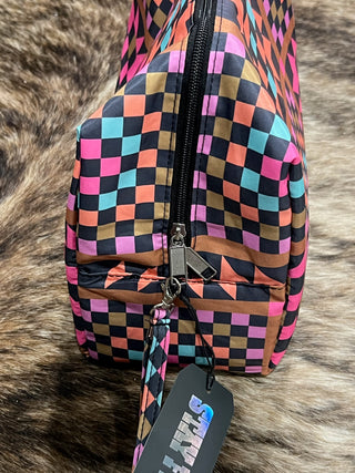 "That Traveler Bag" Ranchhouse Print Toiletry Pouch