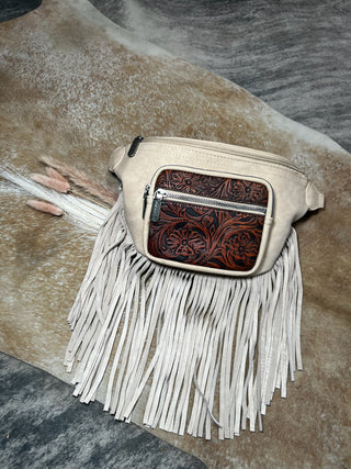Montana West Tooled Leader Fridge Belt Bag