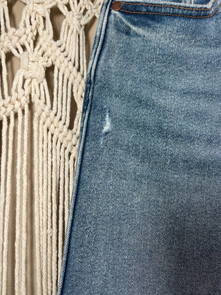 Judy Blue Vintage Wash Wide Leg Denim