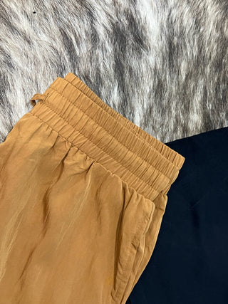 Boho Lace Trim Barrel Balloon Pants