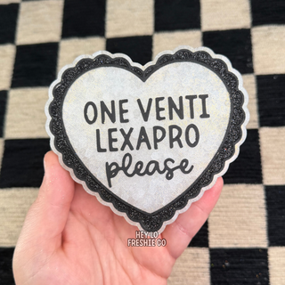 One Venti Lexapro Please funny car freshie