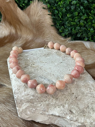 Irregular marble resin beaded statement necklace, multiple colors, photo 1