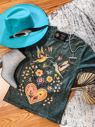 Wild Heart Mineral Washed Tee