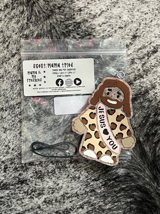 Jesus ❤️ U Freshie — Car Air Freshener