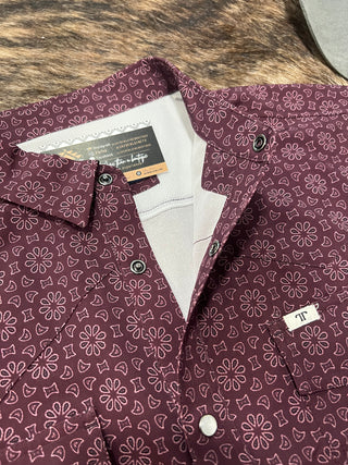 The Fletcher Short Sleeve Pearl Snap Shirt
