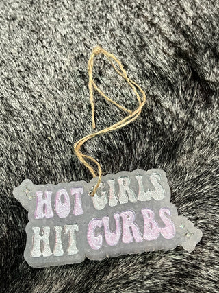 Hot Girls Hit Curbs Car Freshie