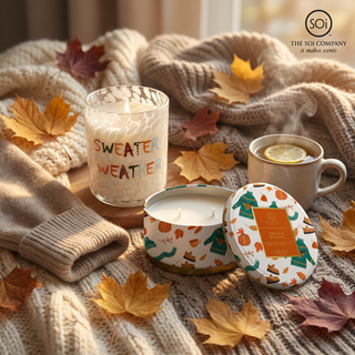 Sweater Weather 12 oz icon candle, photo 4