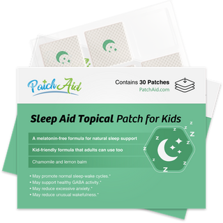 Sleep Aid Topical Patch for Kids - Melatonin-Free Sleep Aid