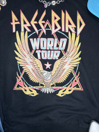 Black Freebird World Tour Sweatshirt