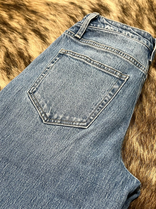 Kris Baggy Wide Leg Denim Jeans