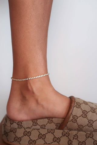Rhinestone Anklet - Chansuttpearls