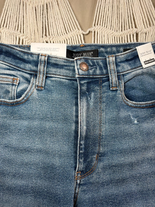 Judy Blue Vintage Wash Wide Leg Denim
