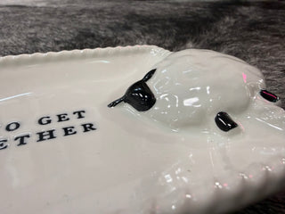 Sheep Everything Trinket Plate
