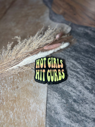 Hot Girls Hit Curbs Car Freshie