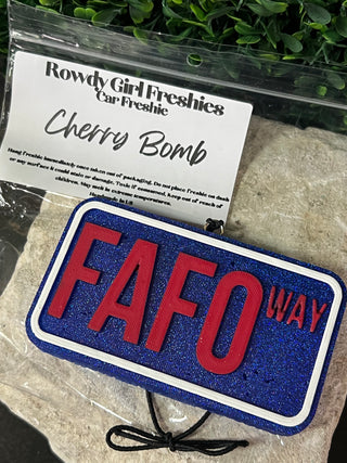 FAFO Way Car Freshie