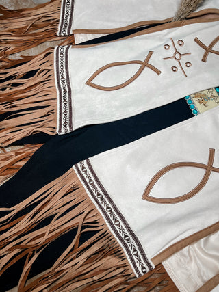 Beige full length western cape