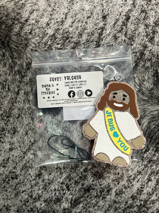 Jesus ❤️ U Freshie — Car Air Freshener