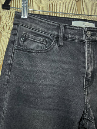 Jordan Non-Distressed Black Denim Jeans