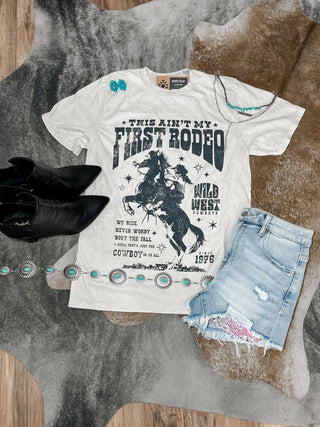 First rodeo mineral bf tee - Jayden Layne