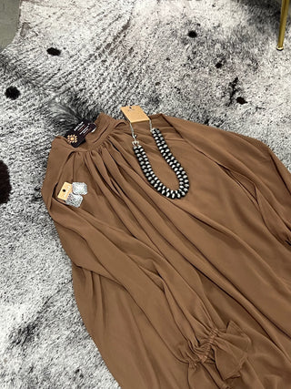 High-Low Halter Maxi Dress