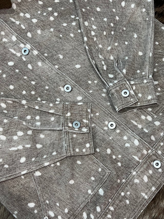 Western Animal Print Jacket