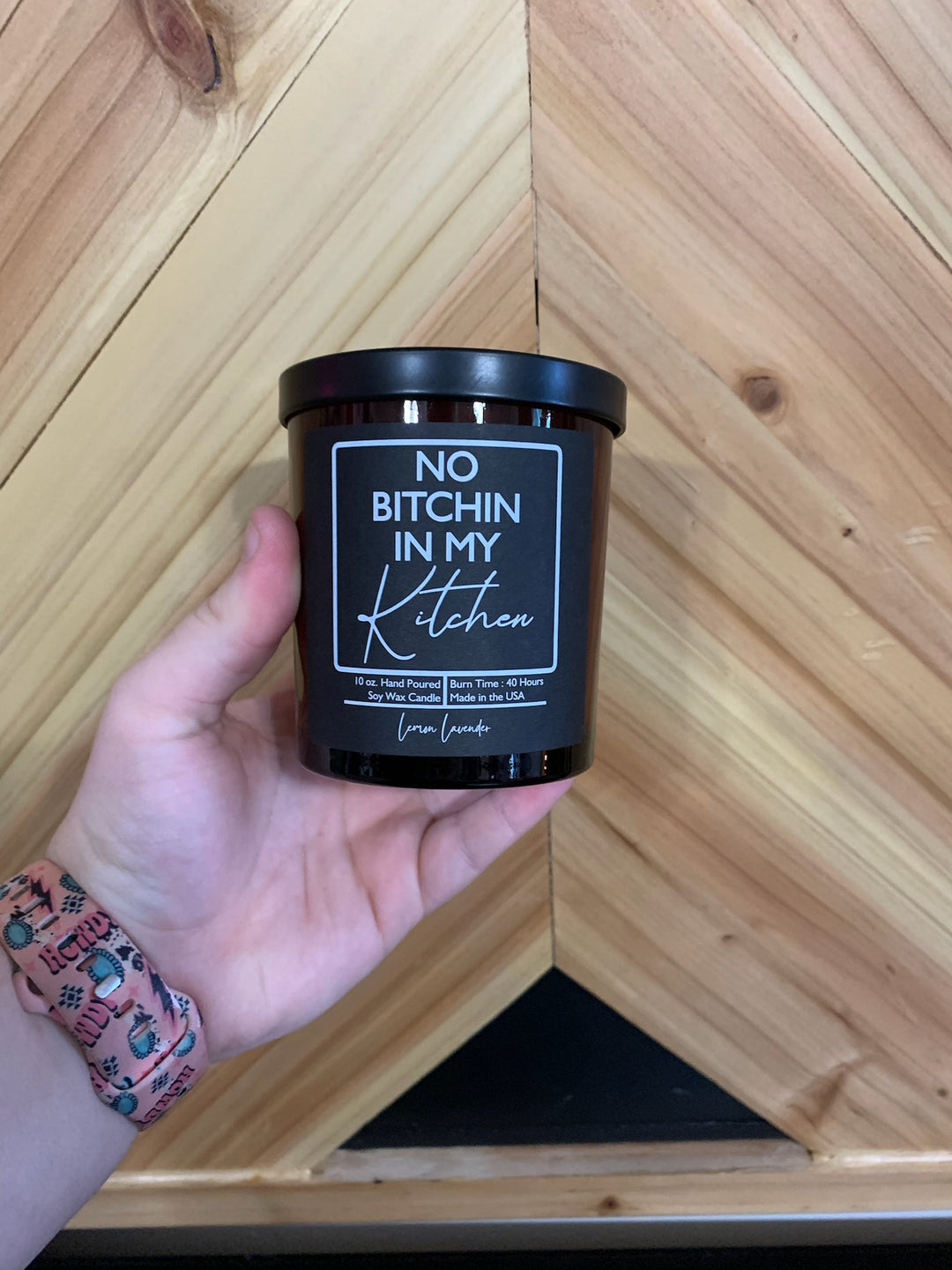 No Bitchin in My Kitchen - Gift Candle - Soy Wax Candles