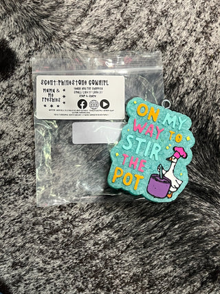 Way to Stir the Pot Freshie — Car Air Freshener