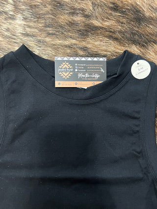 Solid Seamless Crop Tank Top