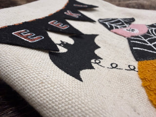 Pumpkin Dangle Leg Towel