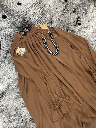 High-Low Halter Maxi Dress