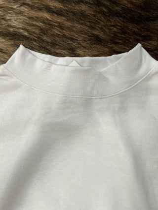 Solid Colored Mock Neck Pullovers