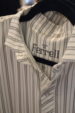 The Jack Pearl Snap Polo in Cream