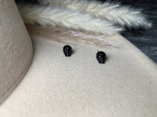 Black Skull Stud Earring Jayden Layne