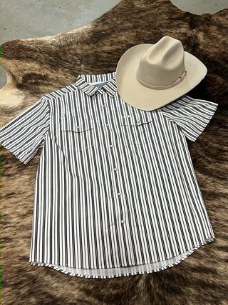 The Cash Short Sleeve Pearl Snap Shirt