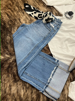 Kris Baggy Wide Leg Denim Jeans